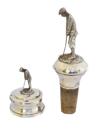 Lot 138 - Golf interest: A set of Elizabeth II silver