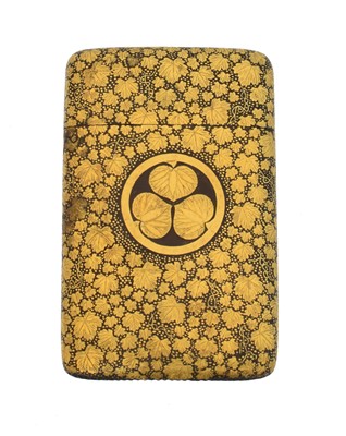 Lot 144 - A Meji Period Japanese vesta case