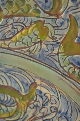 Lot 17 - Della Robbia charger by GHS