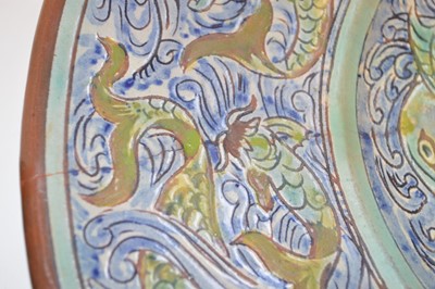 Lot 17 - Della Robbia charger by GHS