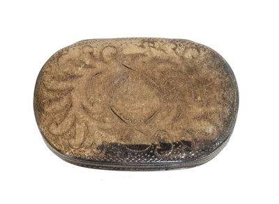 Lot 118 - A George III silver vinaigrette