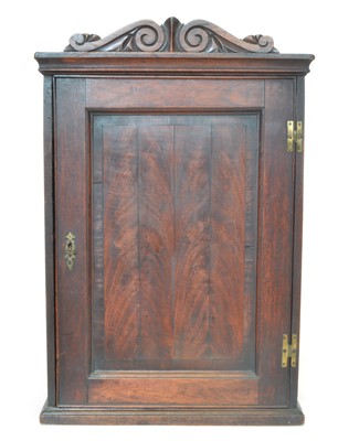 Lot 276 - 19th century mahogany spice cabinet