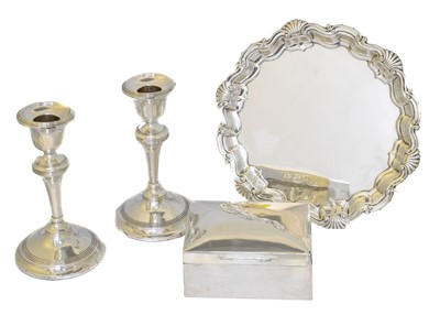 Lot 119 - A selection of silver