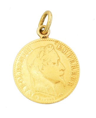 Lot 45 - A Napoleon III 10 Franc