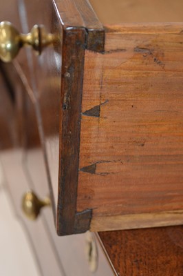Lot 235 - George III oak dresser base