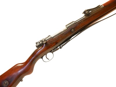 Lot 60 - Deactivated DWM Gew98 7.92 bolt action rifle,...