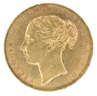 Lot 40 - Queen Victoria, Sovereign, 1884.