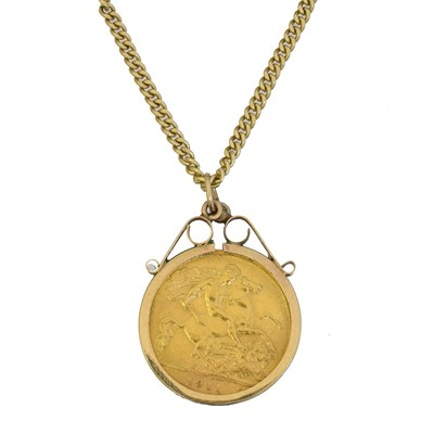 Lot 49 - A George V half sovereign