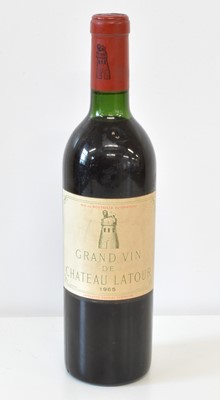 Lot 25 - Chateau Latour 1er Grand Cru Classe Pauillac 1965