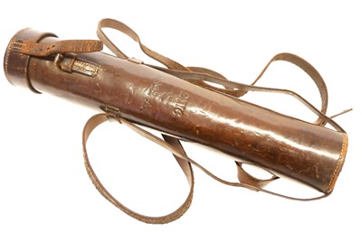 Lot 327 - Leather case for a Periscopic Prism Co scope...