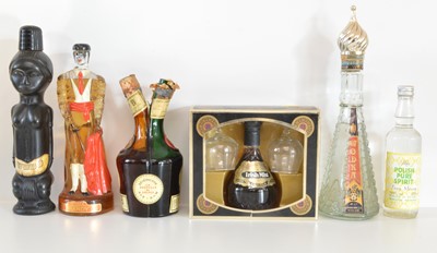 Lot 136 - Various Spirits and Liqueurs