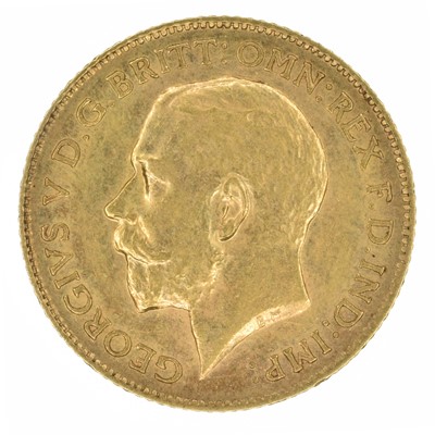 Lot 45 - King George V, Half-Sovereign, 1913.