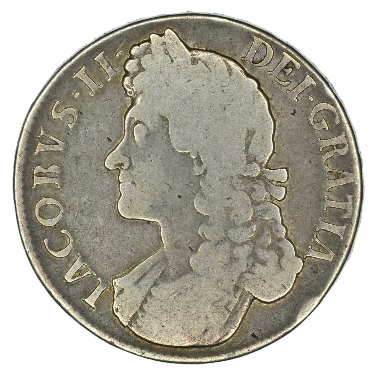 Lot 36 - King James II, Crown, 1688 QVARTO.