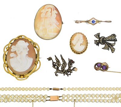 Lot 109 - A selection of jewellery
