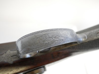 Lot 45 - George and John Deane percussion 14 bore side...