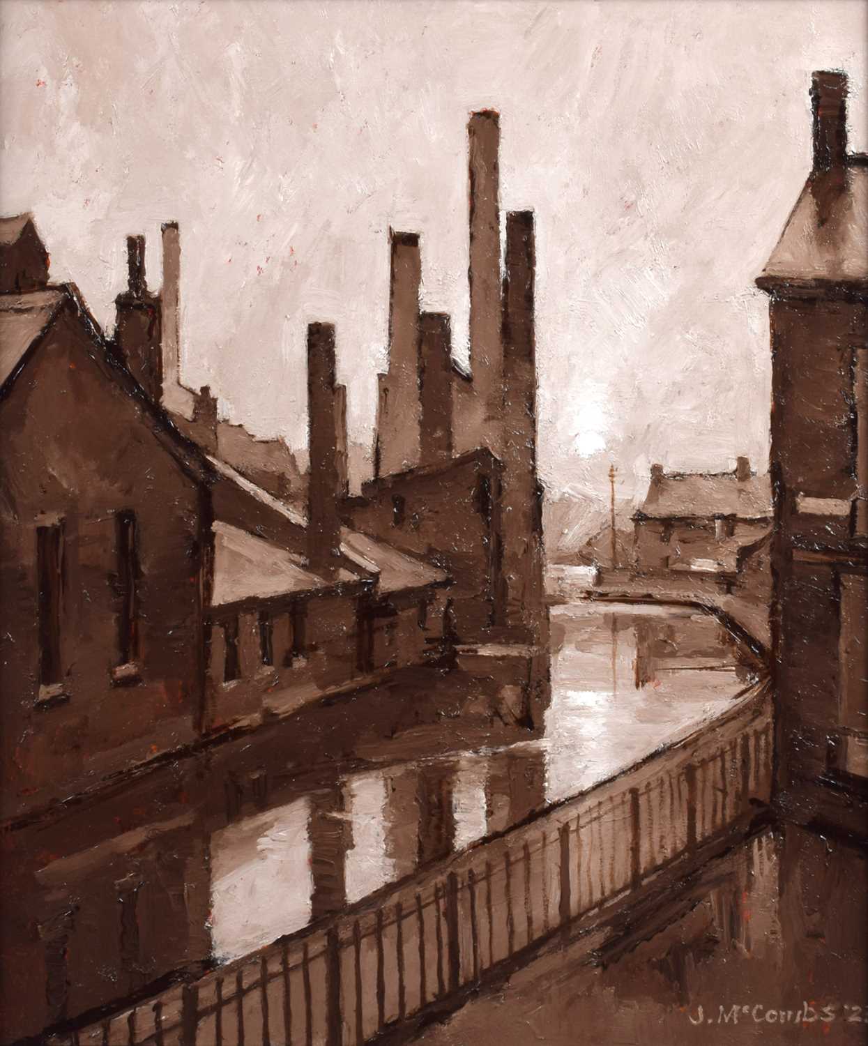 Lot 57 - John McCombs R.O.I., F.R.S.A. (British 1943-)
