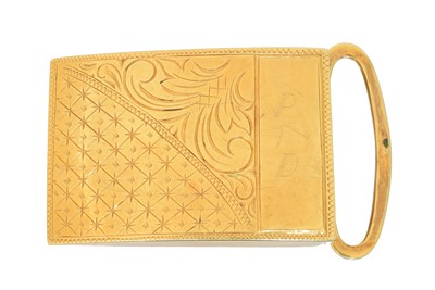 Lot 183 - A belt buckle