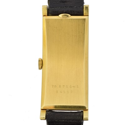 Lot 188 - A 1960s 18ct gold Bueche Girod manual wind wristwatch