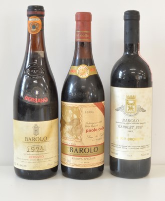 Lot 44 - Fine Mature Barolo