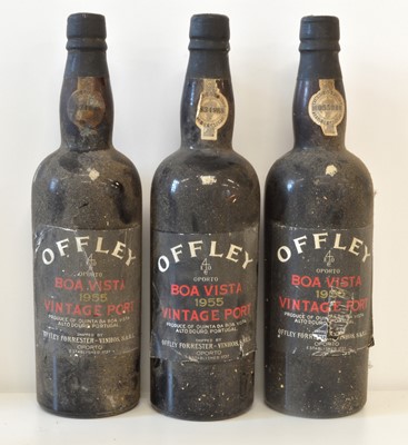 Lot 66 - Offley ‘Boa Vista’ Vintage Port 1955