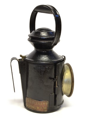 Lot 197 - LNER 3 aspect handlamp