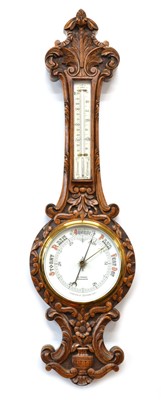 Lot 239 - Aneroid Barometer by Aubrey Franks, Manchester