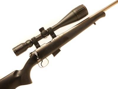 Lot 245 - CZ 452-2E ZKM .17HMR bolt action rifle, 16inch...