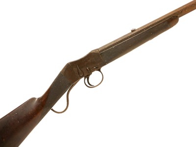 Lot 28 - D. Wales .360 No.5 Martini action rook rifle,...