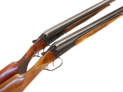 Lot 56 - Two deactivated Baikal 12 bore side by side...