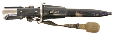 Lot 110 - German Third Reich fire service dress bayonet...