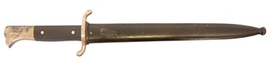 Lot 112 - German fire department parade bayonet and...