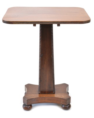 Lot 275 - Early Victorian mahogany occasional table
