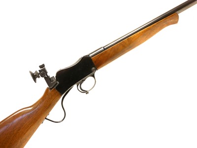 Lot 237 - BSA Martini action .357 rifle, 22inch barrel...