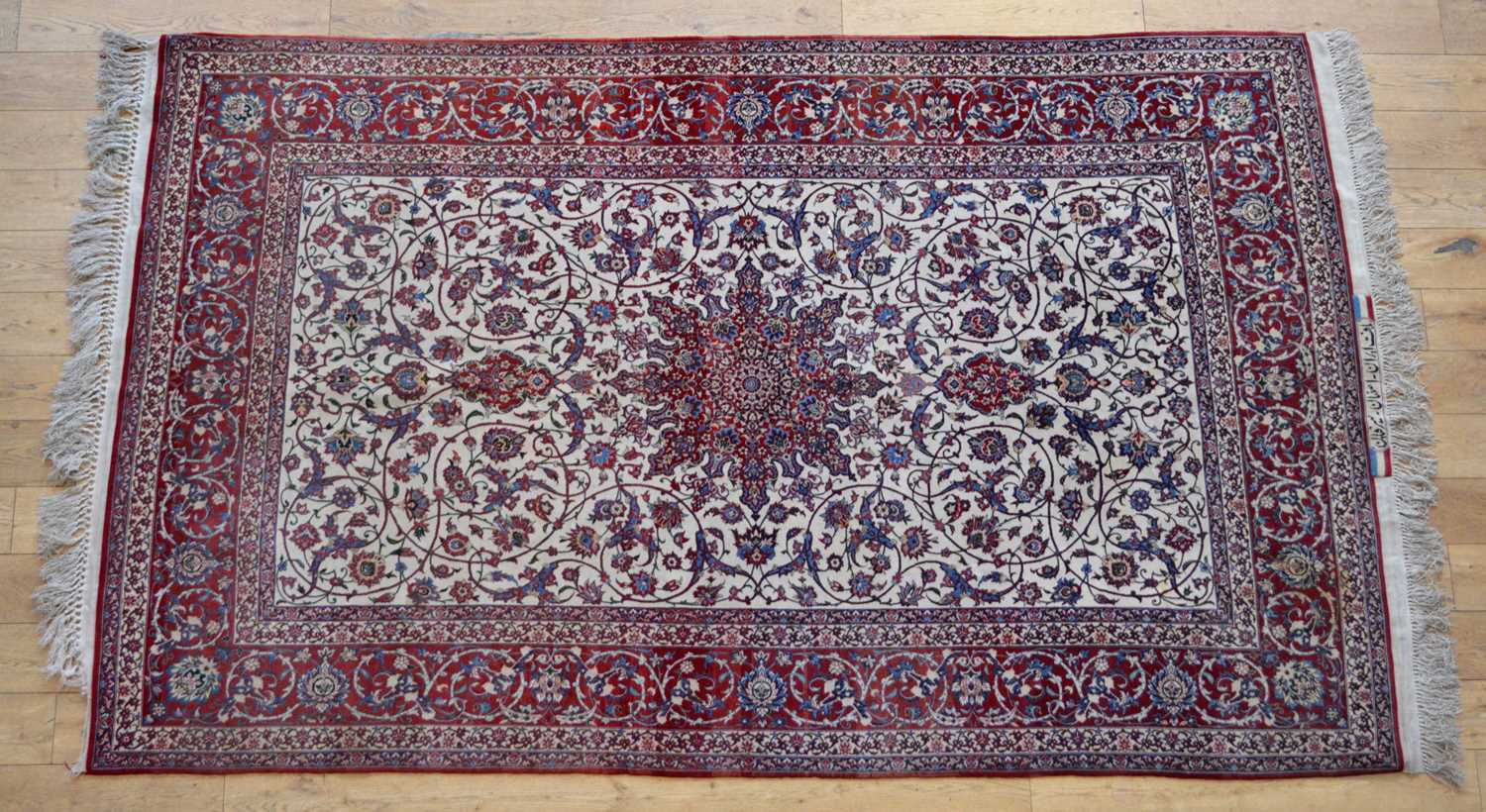 Lot 369 - Iranian Isfahan rug