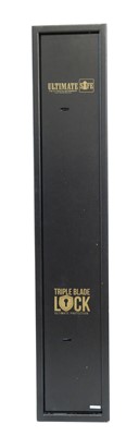 Lot 334 - Ultimate Safe gun cabinet, with triple blade...