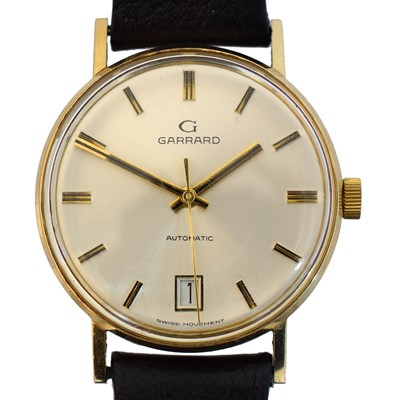 Lot 198 - A 9ct gold Garrard automatic wristwatch