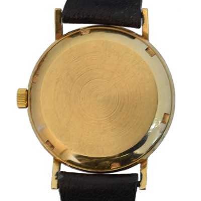 Lot 198 - A 9ct gold Garrard automatic wristwatch