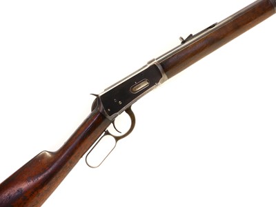 Lot 22 - Winchester 1894 .32-40 lever action rifle,...