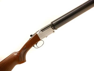 Lot 296 - Canne Cromate 20 bore silenced over and under...