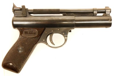 Lot 69 - Webley Premier .22 air pistol, 7 inch barrel,...