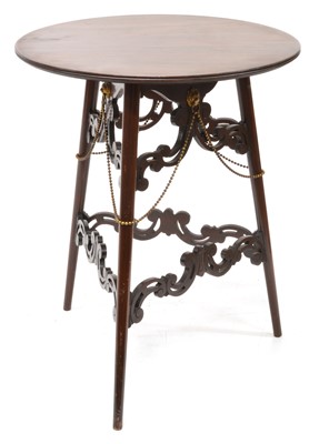 Lot 361 - 20th century Regency style mahogany occasional table