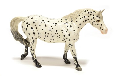 Lot 185 - Beswick Appaloosa (Spotted Walking Pony)