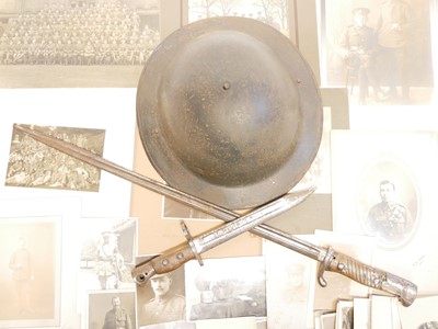 Lot 106 - Lee Enfield No.5 bayonet, also a Mauser S.98...