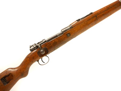 Lot 395 - German Erfurt Mauser K98AZ 7.92mm bolt action...