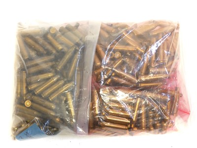 Lot 406 - .243 brass, approximately three hundred and...
