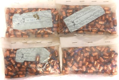 Lot 395 - .357 jacketted hollow and soft point bullets,...