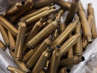 Lot 396 - .264 Winchester Magnum brass cases,...