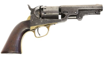 Lot 4 - Manhattan .36 percussion revolver, 4inch...