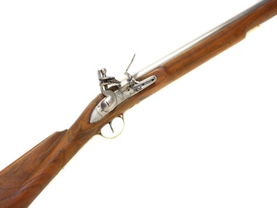 Lot 192 - Indian Brown Bess .750 Flintlock...
