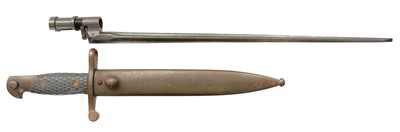 Lot 107 - Two bayonets, to include a Russian M1891/30...